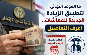 ما الموعد النهائي لتطبيق الزيادة الجديدة للمعاشات.. اعرف التفاصيل