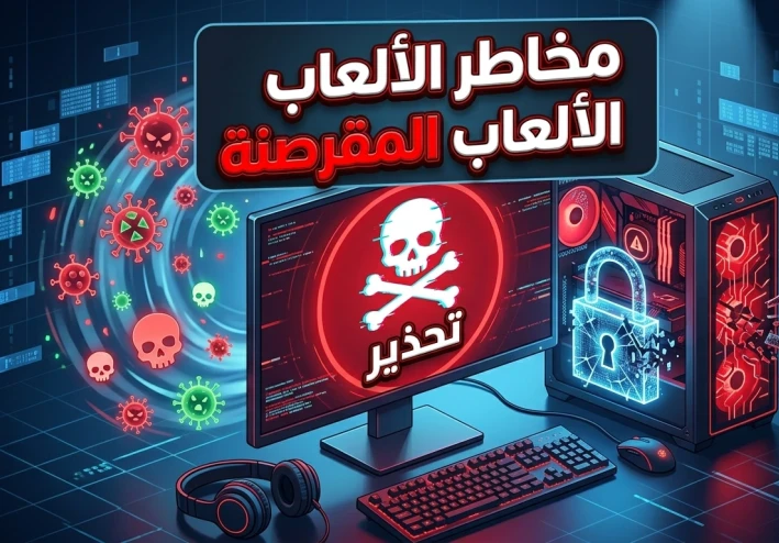 مخاطر تشغيل الالعاب المقرصنة علي الكمبيوتر