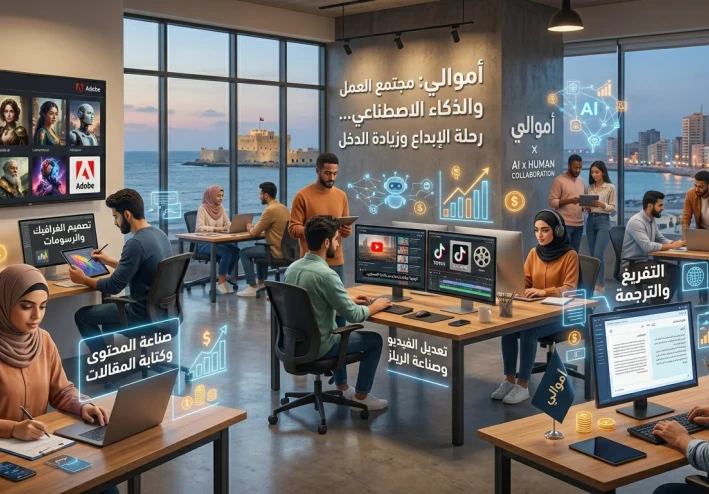 كنز مخفي.. أفضل 5 أدوات ذكاء اصطناعي مجانية لزيادة دخلك الشهري في 2026