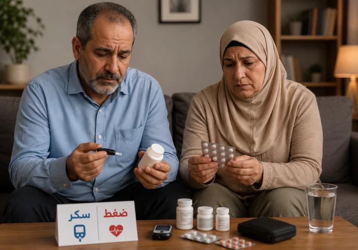مرض السكر وارتفاع ضغط الدم: الأسباب والأعراض وطرق الوقاية