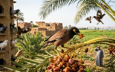 كيف يهدد طائر "المينا الهندي" التوازن البيئي والأمن الغذائي في مصر؟