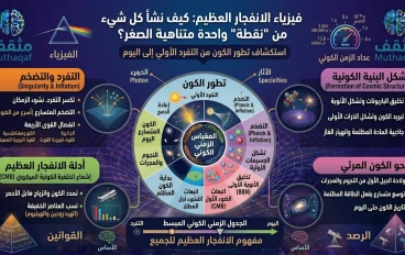 فيزياء الانفجار العظيم: كيف نشأ كل شيء من "نقطة" واحدة متناهية الصغر؟