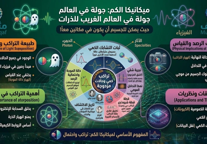 ميكانيكا الكم: جولة في العالم الغريب للذرات حيث يمكن للجسيم أن يكون في مكانين معاً!