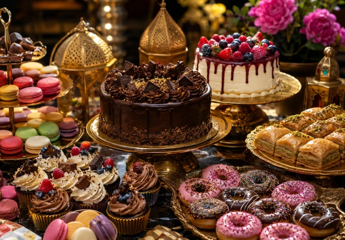 الحلويات الشهية سر السعادة الذي يجمع الثقافات حول العالم