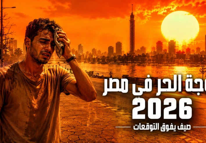 صيف مصر 2026.. عندما تتجاوز الحرارة حدود الأرقام والمألوف
