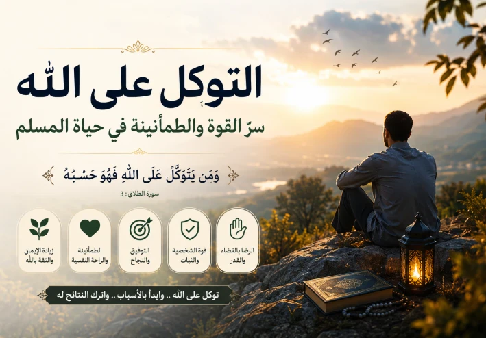 التوكل على الله: سرّ القوة والطمأنينة في حياة المسلم