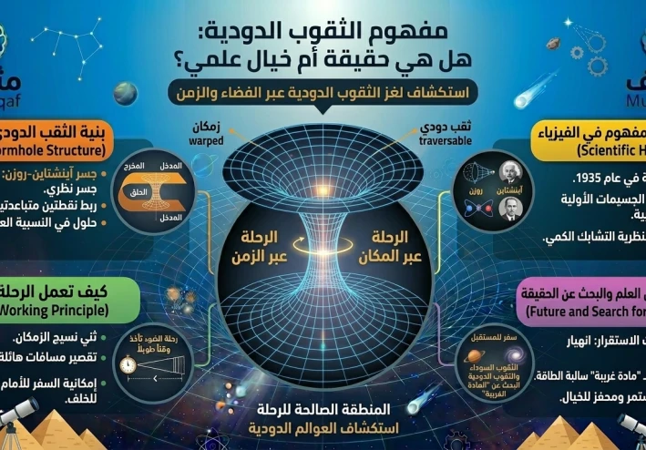 السفر عبر الزمن والمكان: هل الثقوب الدودية حقيقة أم خيال علمي؟
