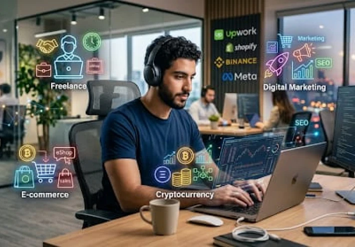 الربح من الإنترنت: فرصة حقيقية لبناء دخل إضافي في العصر الرقمي