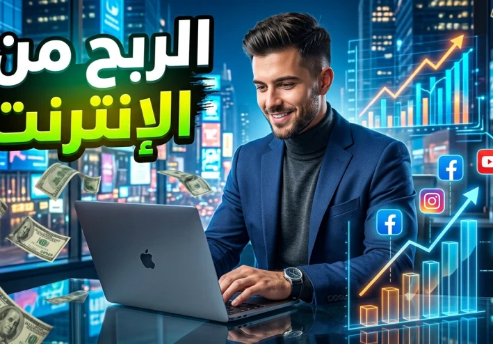 الربح من الإنترنت: دليلك الشامل لتحقيق دخل حقيقي في العصر الرقمي