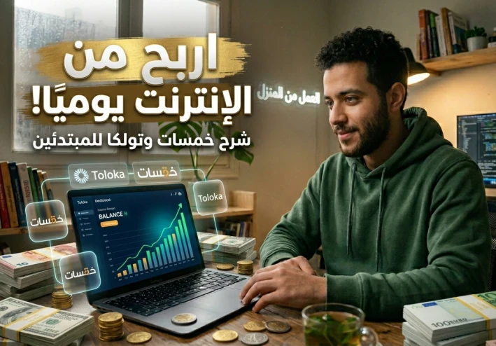 "فلوس من أول يوم.. دليلك السري للربح من منصات المهام المصغرة (خمسات وتولكا)"