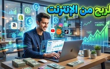 الربح من الإنترنت: دليلك الشامل لبناء دخل حقيقي ومستدام في العصر الرقمي