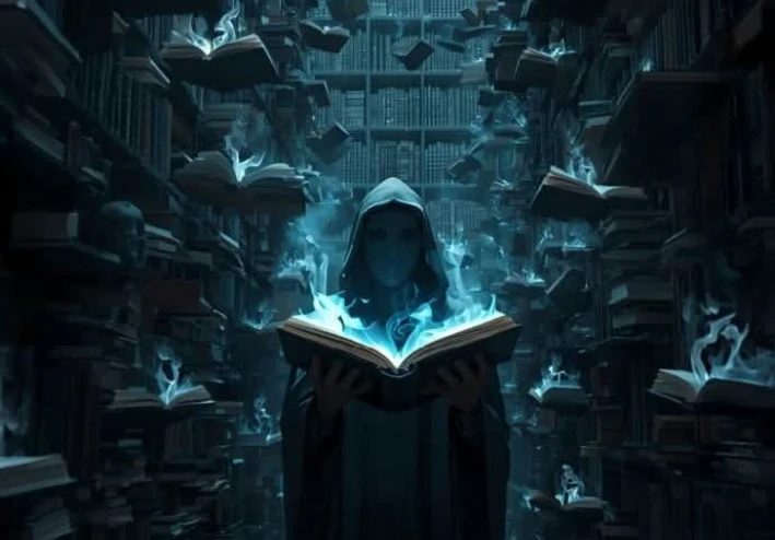فتى المكتبة الزرقاء