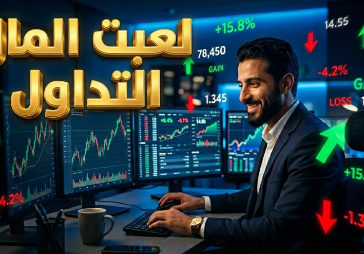 لعبة المال والتداول:  والربح وانضباط وبناء الثروة