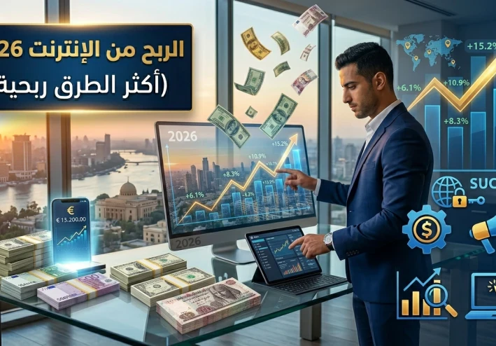 الربح من الإنترنت: فرصة حقيقية لبناء دخل مستدام في العصر الرقمي