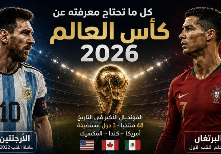 من المرشح الأول للفوز بكأس العالم 2026 ؟ وهل سنشاهد كريستيانو يعانق الذهب ؟