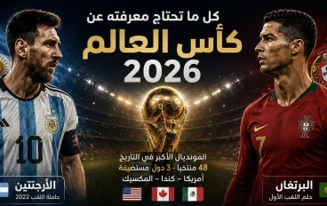 من المرشح الأول للفوز بكأس العالم 2026 ؟ وهل سنشاهد كريستيانو يعانق الذهب ؟