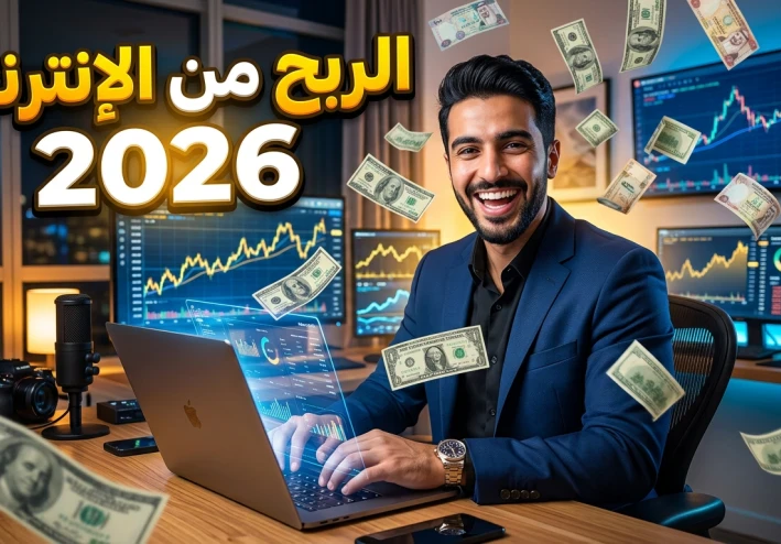 العنوان: كيف تحقق الربح من الإنترنت في 2026: أفضل الطرق المجربة لبناء دخل حقيقي