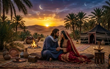 قيس وليلى: قصة الحب التي خلدها التاريخ وألهمت الشعراء عبر العصو