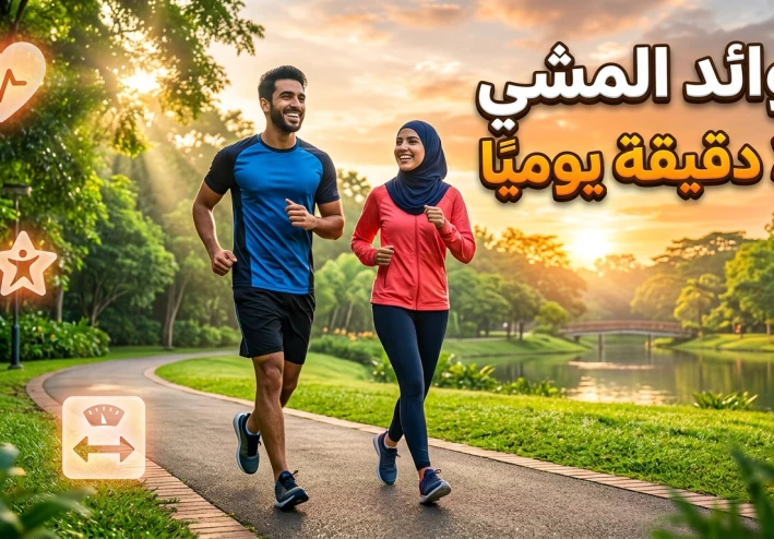 فوائد المشي لمدة 30 دقيقة يوميًا