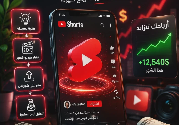 دليلك السريع للربح من الفيديوهات القصيرة بالذكاء الاصطناعي 2026