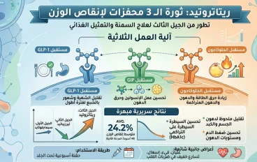 ريتاتروتيد (Retatrutide): الحقبة الثالثة في علاج السمنة والسر وراء خسارة الوزن القياسية