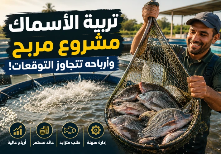 كيف تحقق أرباحًا كبيرة من تربية وبيع الأسماك؟ دليل شامل لبدء مشروع الاستزراع السمكي الناجح