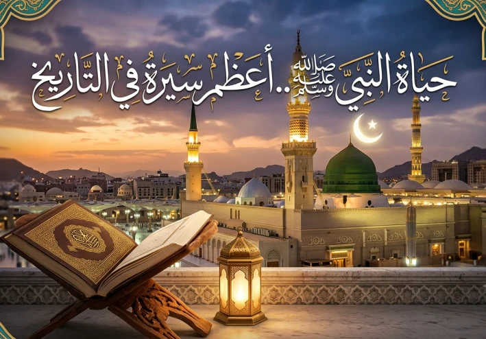 حياة النبي محمد ﷺ: أعظم سيرة في تاريخ الإنسانية