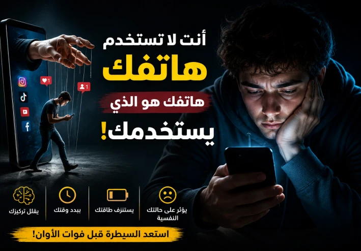 لماذا لا تستطيع ترك هاتفك؟ الحقيقة الصادمة