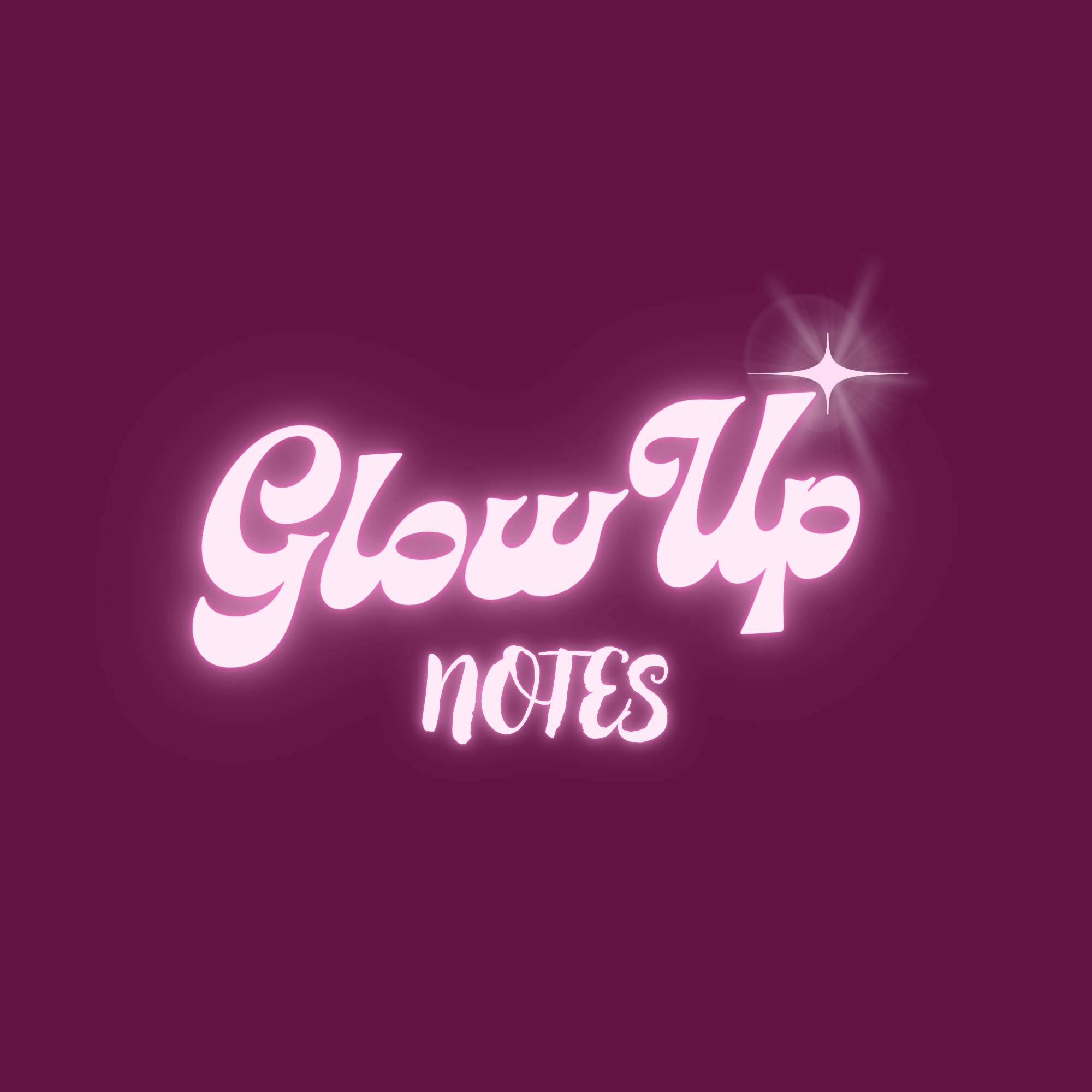 GlowUp Notes عکس پروفایل